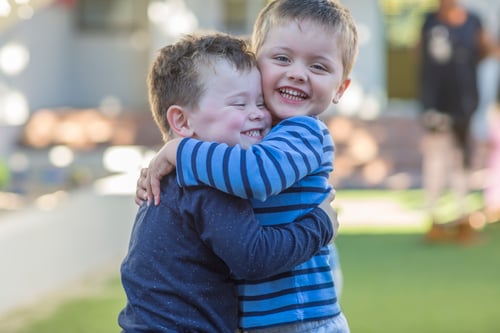 Confidence after a wobble at kindy drop-off