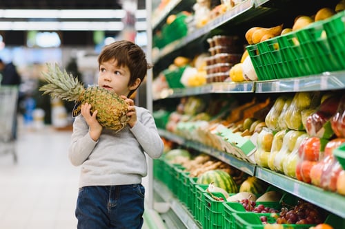Food awareness: supermarket scavenger sensory